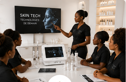 Formation sur les derniers outils Skin Tech
